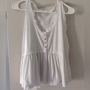 White Altar’d State Tank Top, Size Large